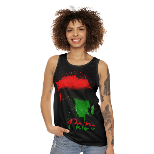 Pan African Pride | RBG | Unisex Tank Top JUNETEENTH | Organic Sustainable T-Shirt
