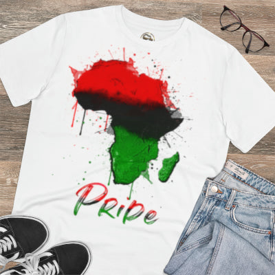 Pan African Pride | RBG | Unisex JUNETEENTH | Organic Sustainable T-Shirt