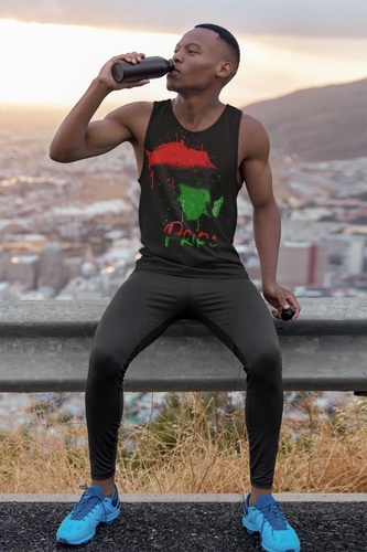 Pan African Pride | RBG | Unisex Tank Top JUNETEENTH | Organic Sustainable T-Shirt