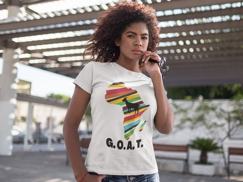 Africa Shirt | Continent of Africa | GOAT T-shirt | Greatest Of All Time