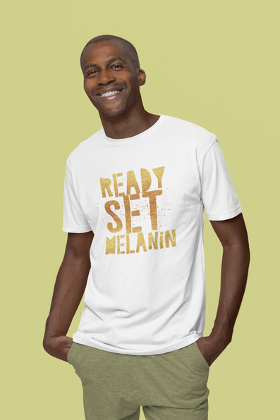 Ready Set Melanin Organic T-shirt - Unisex