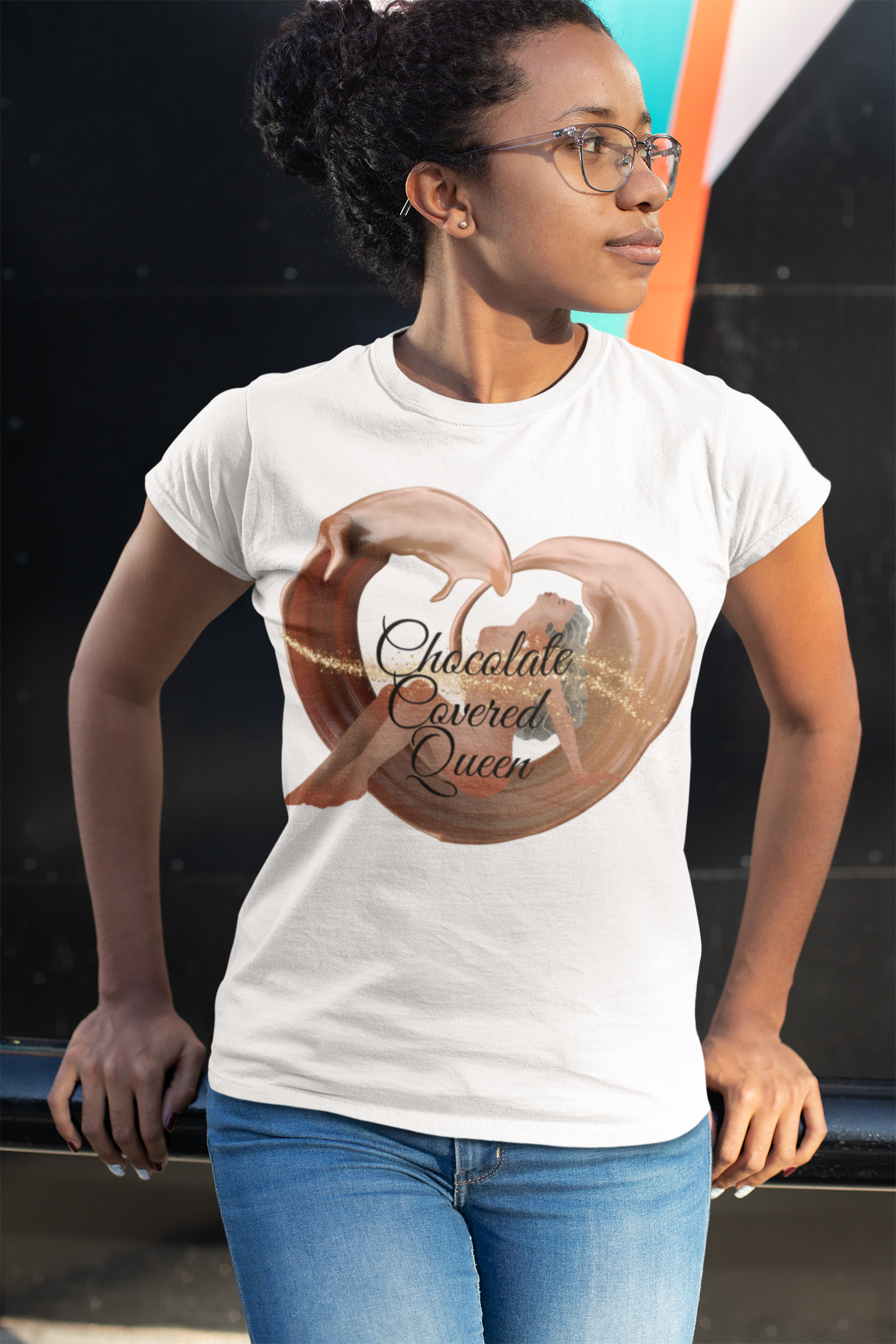 Chocolate Covered Queen Organic T-shirt - Unisex