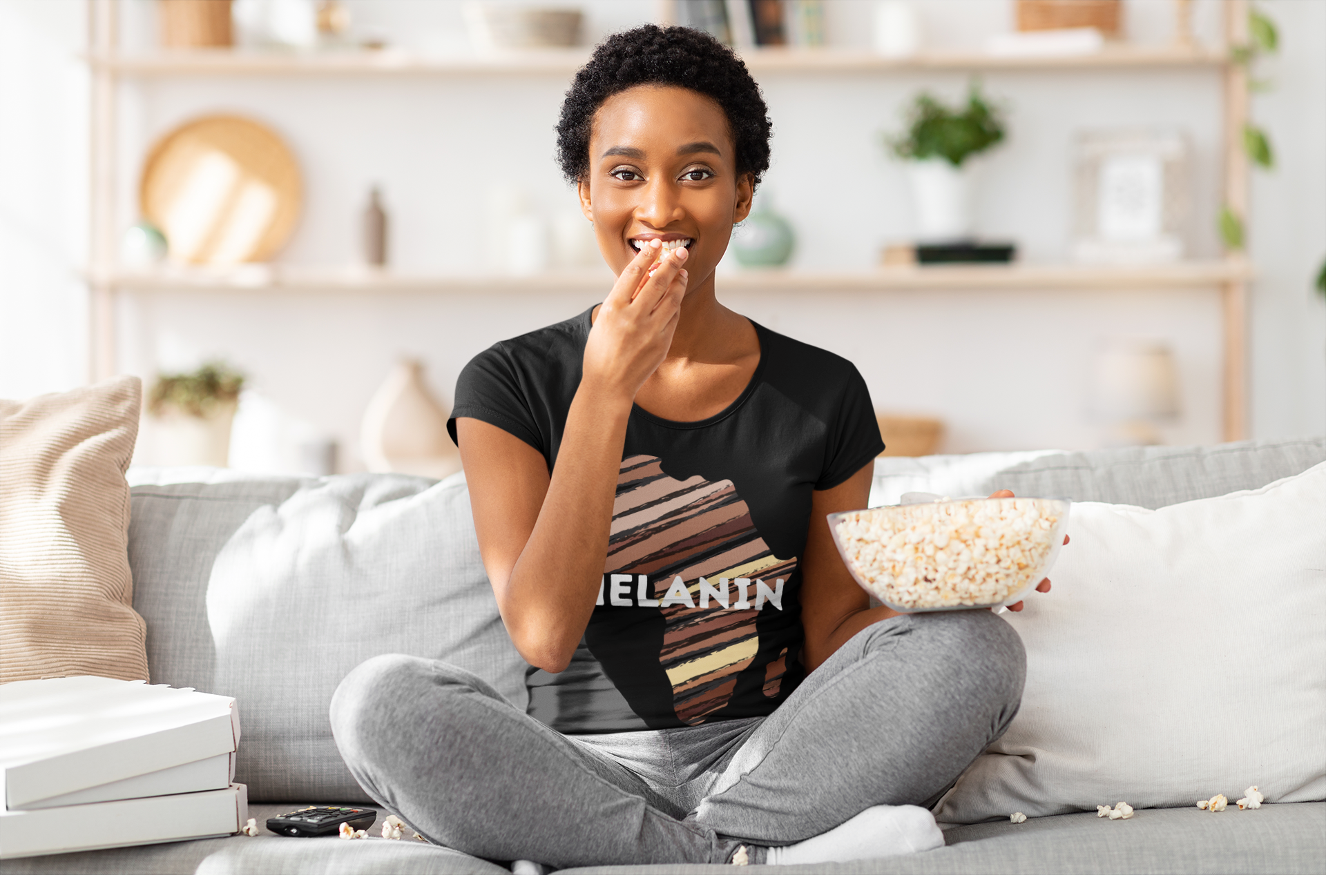 Melanated Tones Organic T-shirt - Unisex