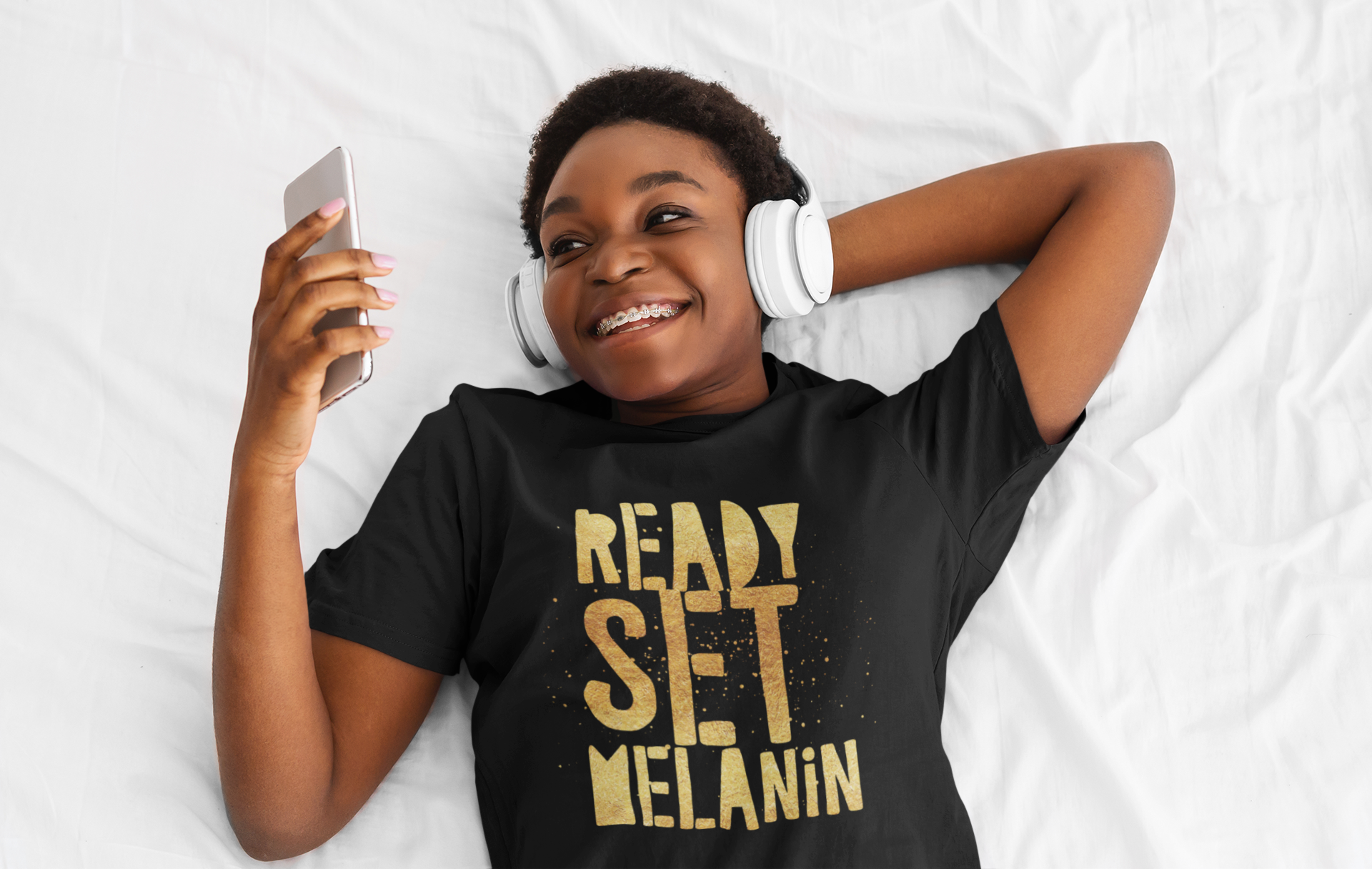 Ready Set Melanin Organic T-shirt - Unisex
